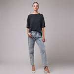 Vintage blue- styled with Rocky tee