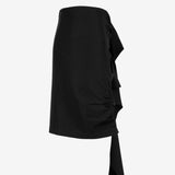 AIR CHAMRAY SKIRT